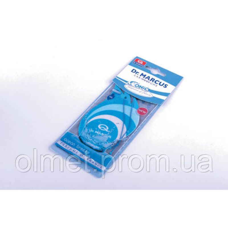 Ароматизатор SONIC морський бриз (Ocean Breeze) (картонна підвіска) Ароматизатор SONIC морський бриз (Ocean Breeze) (картонна підвіска)