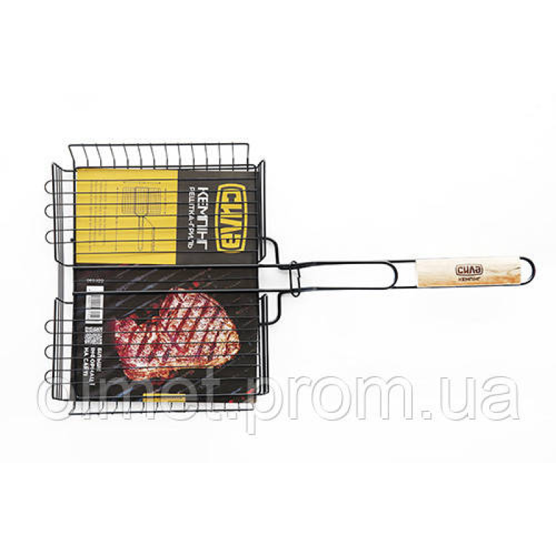 Решітка-гриль високий борт з антипригарним покриттям (56x31x24x5,5 см) СИЛА Решітка-гриль високий борт з антипригарним покриттям (56x31x24x5,5 см) СИЛА