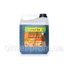 Антисептик ґрунтовка-просочення концентрат 1:4 для оброблення деревини 5 кг (з індикатором) UNIFIX