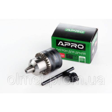 Патрон для дриля з ключем 1/2-20, 3,0-16 мм APRO