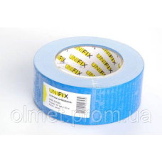 Стрічка клейка армована синя 50 мм*50 м UNIFIX