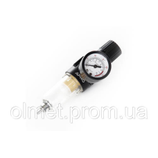 Фільтр-вологовіддільник з редуктором і манометром 500 л/хв 1⁄4` APRO
