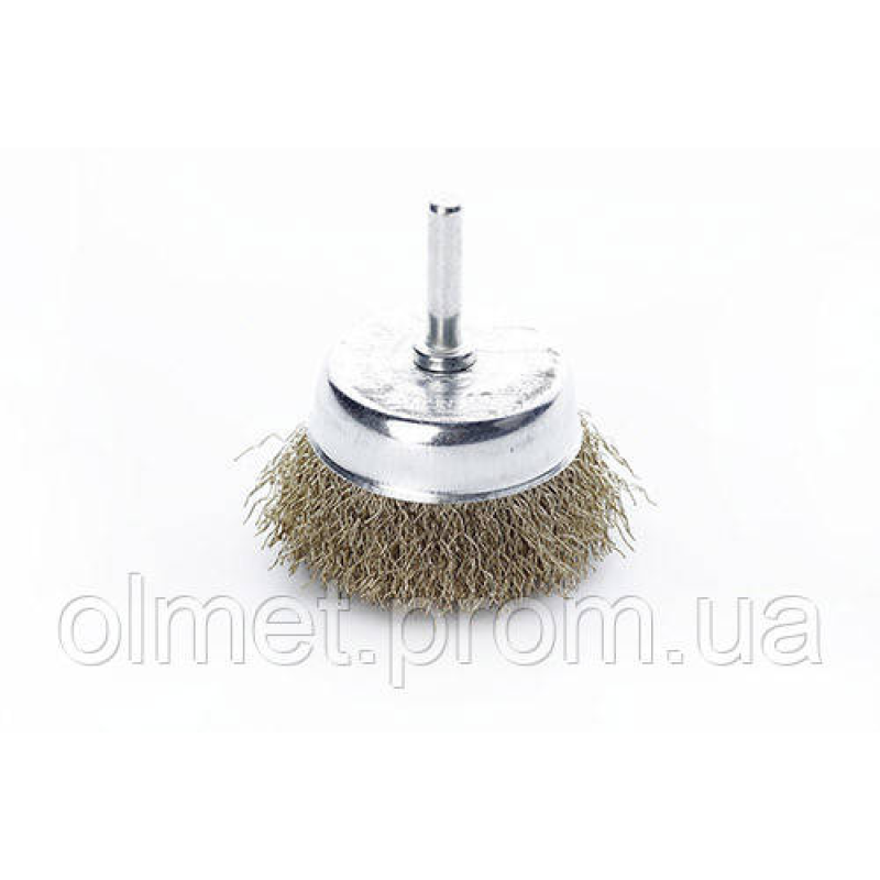 Щітка чаша латуновий дріт 75 мм (дриль) APRO Щітка чаша латуновий дріт 75 мм (дриль) APRO