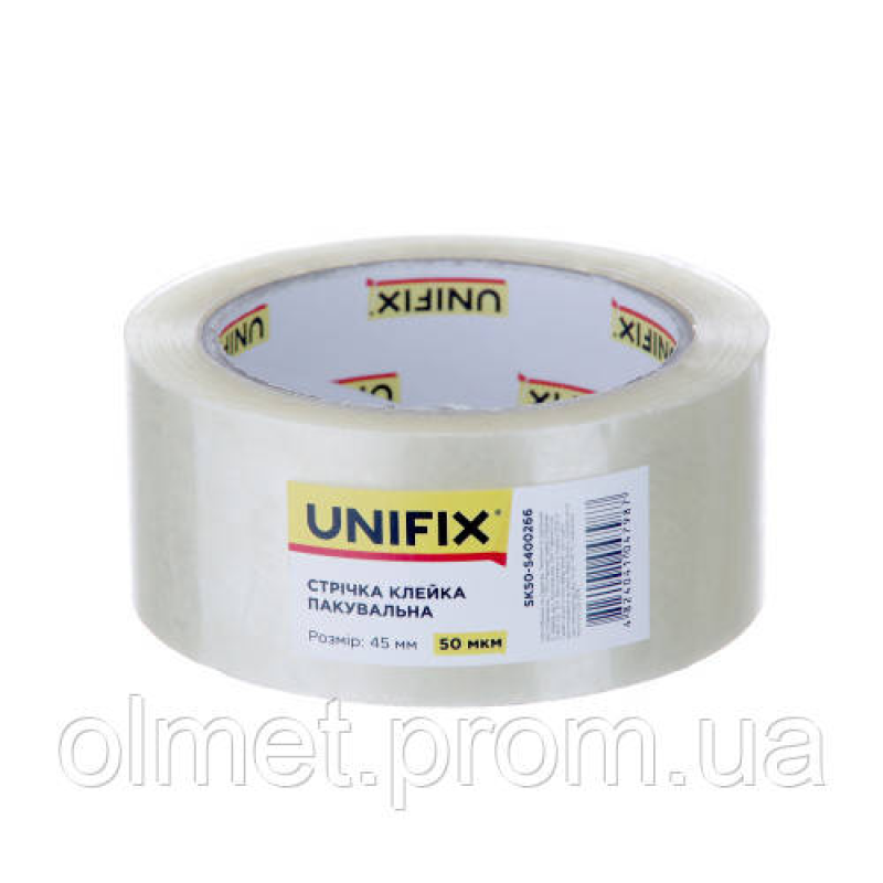 Скотч пакувальний SK50-5400266-200 200 50 мкм 45 мм UNIFIX