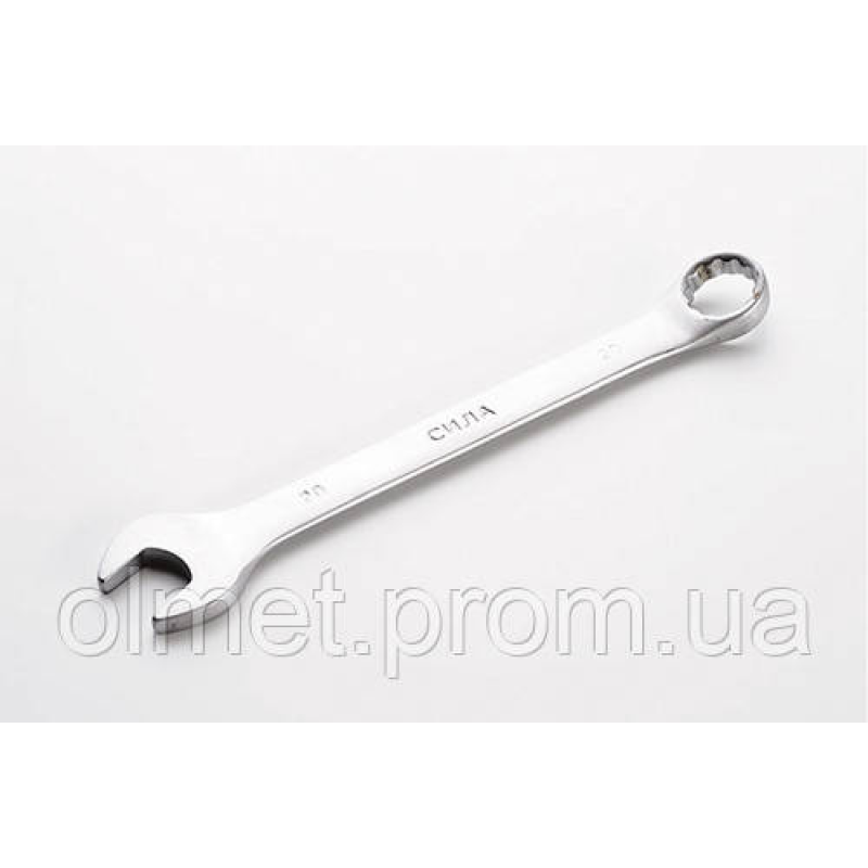 Ключ ріжково-накидний CrV 20 мм СИЛА Ключ ріжково-накидний CrV 20 мм СИЛА