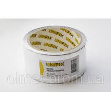 Стрічка клейка алюмінієва 50 мм*10 м UNIFIX