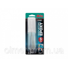 Епоксидний клей у шприці універсальний Е340 25 мл Akfix