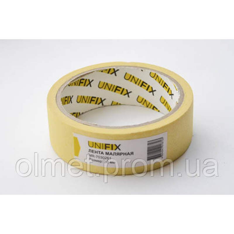 Стрічка клейка малярська 20 мм*20м MR-7030261 UNIFIX