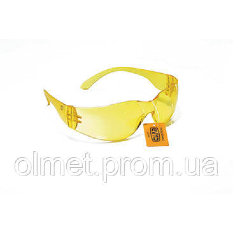 Окуляри захисні СИМПЛЕКС (бурштинові) СИЛА
