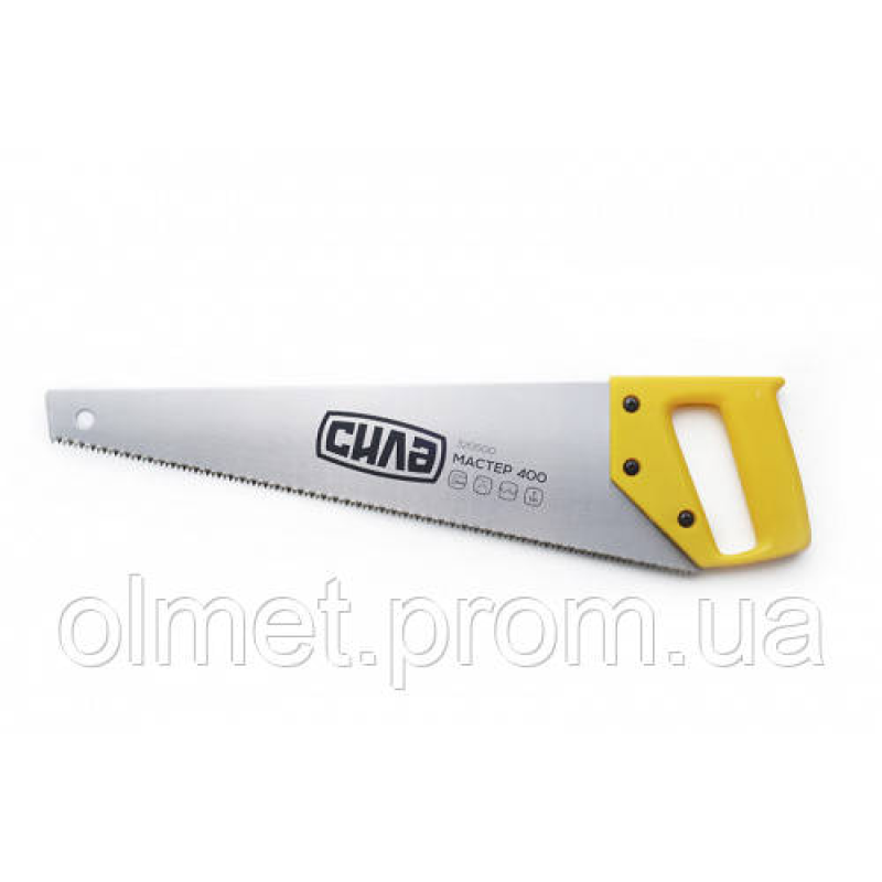Ножівка для дерева 500 мм із пластиковою ручкою Стандарт СІЛА