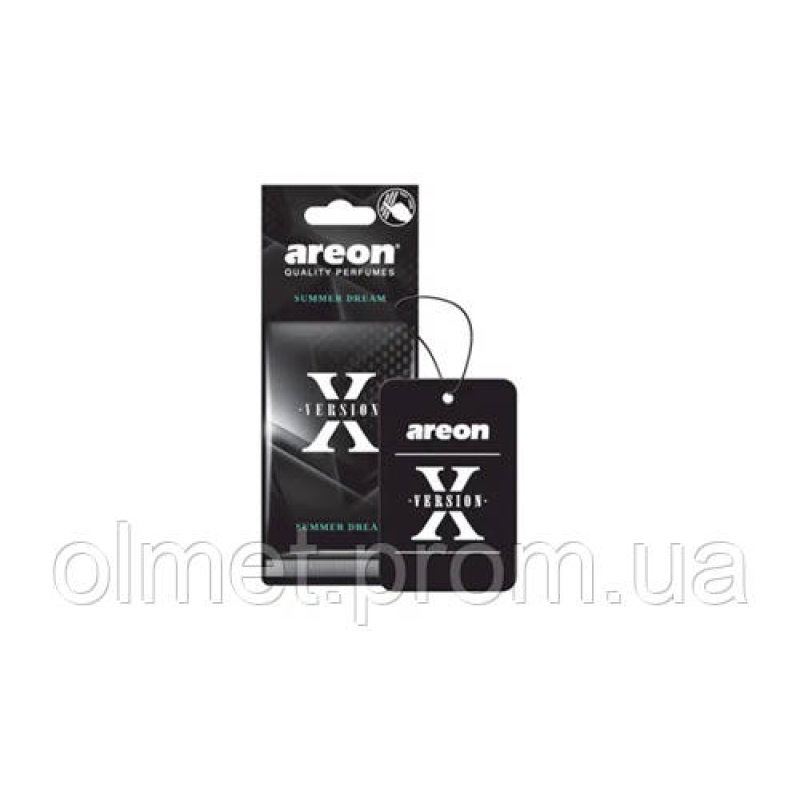 Ароматизатор Areon Х-Version Літній сон (картонна підвіска) Ароматизатор Areon Х-Version Літній сон (картонна підвіска)