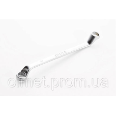 Ключ накидний двосторонній CrV 16x17мм СИЛА