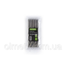 Свердло для металу HSS (P6M5) Ø 14.0 мм із хвостовиком 10 мм (пачка, раза 5 шт.) APRO