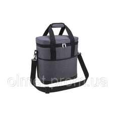 Термосумка 19 л сіра (30,5х18,5х32,5см) СИЛА