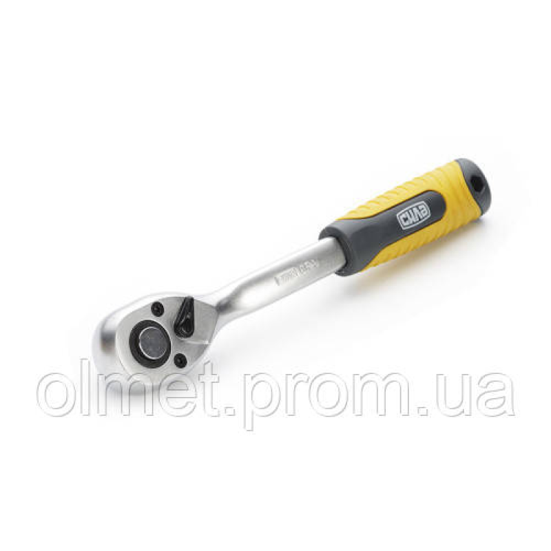 Ключ-тріскачка CrV 1/2 72T (з вигнутою ручкою) Профі СІЛА Ключ-тріскачка CrV 1/2 72T (з вигнутою ручкою) Профі СІЛА