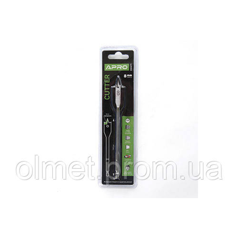 Свердло пір“яне Ø8мм, довжина 150 мм Cutter APRO