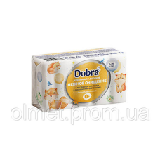 Мило туалетне тверде дитяче 5*70 г екопак ТМ Dobra з ромашкою та молочними протеїнами