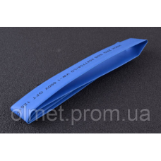 Термоусмоктувана трубка 12 мм синя (пак. 1мx20шт) APRO