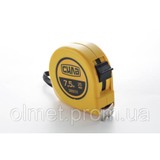 Рулетка з магнітом 7,5 м*25 мм Стандарт СИЛА