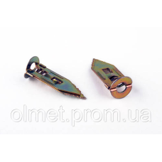 Дюбель для гіпсокартону Gold 12*30 цинк жовтий (пач 50 шт.) APRO