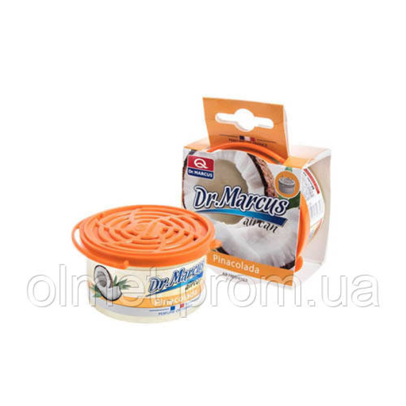 Ароматизатор AIRCAN піноколада (Pinacolada) 40g банка (під сидіння)