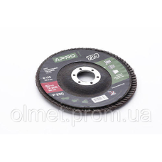 Круг пелюстково-торцевий Р220 конус 125 мм (Т29) (КЛТ) APRO
