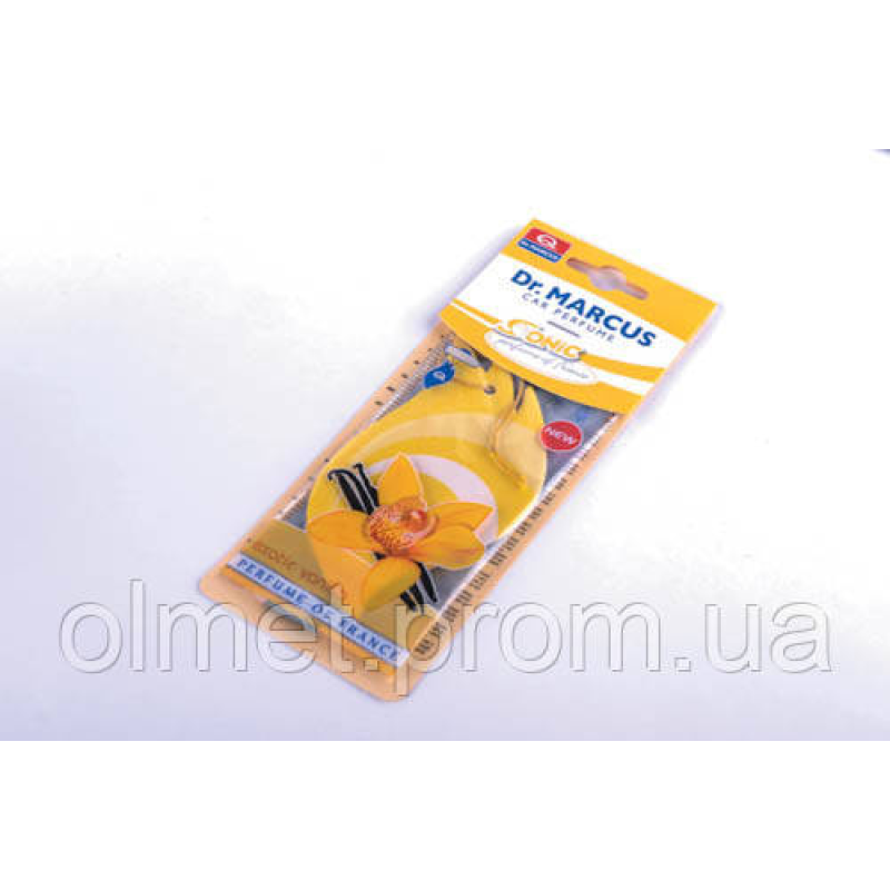 Ароматизатор SONIC ваніль (Exotic Vanilla) (картонна підвіска)