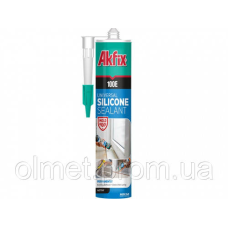 Силікон універсальний 100Е 280 мл (прозорий) Akfix