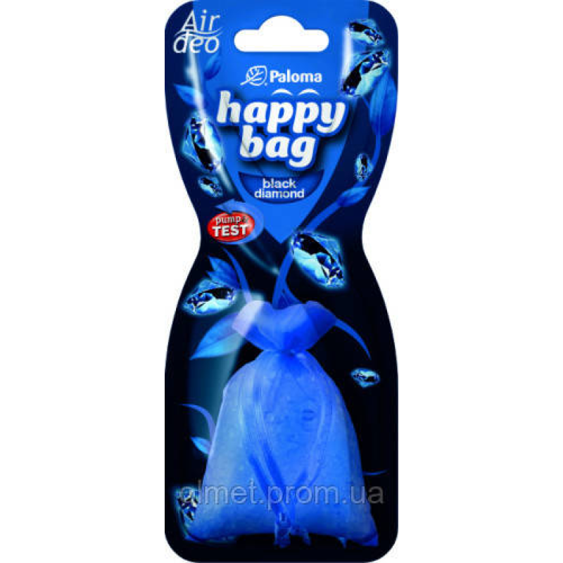 Ароматизатор Paloma Happy Bag 15 g, BLACK DIAMOND (мішочок)
