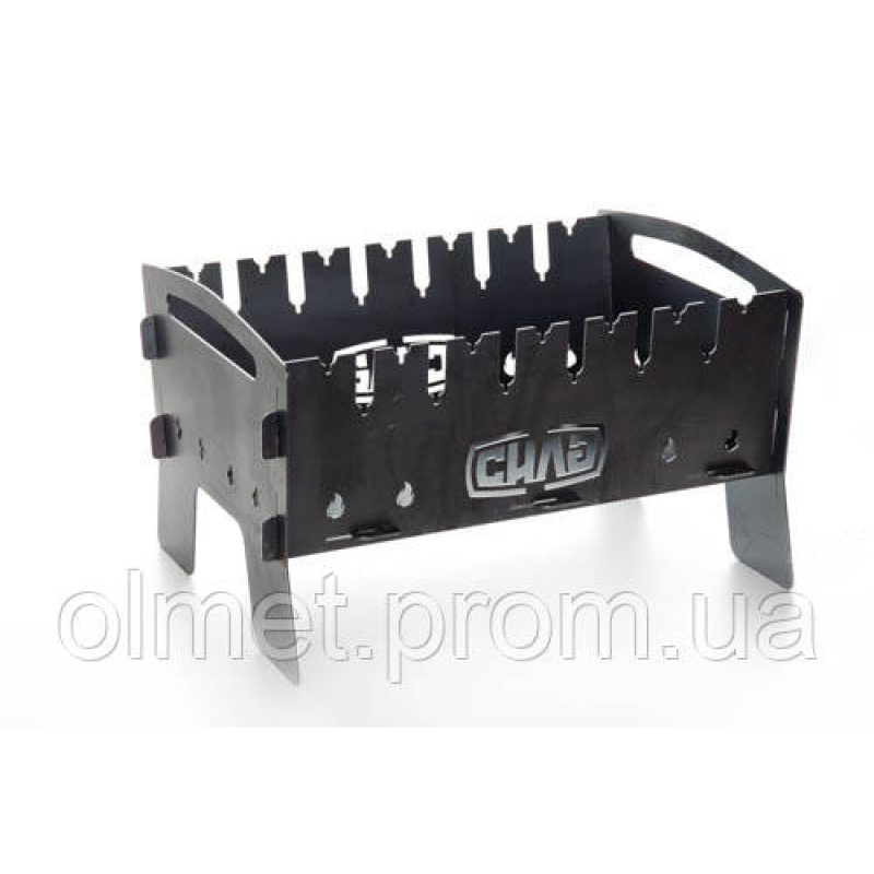 Мангал розбірна товщина 2 мм на 7 шампурів СИЛА