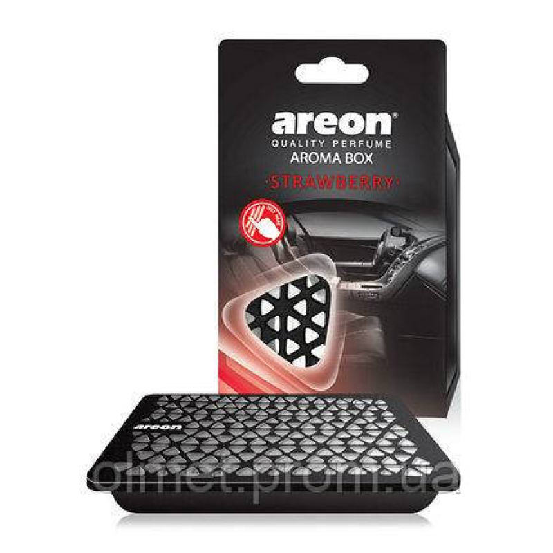 Ароматизатор AREON Aroma Box Полуниця банка (під сидіння)
