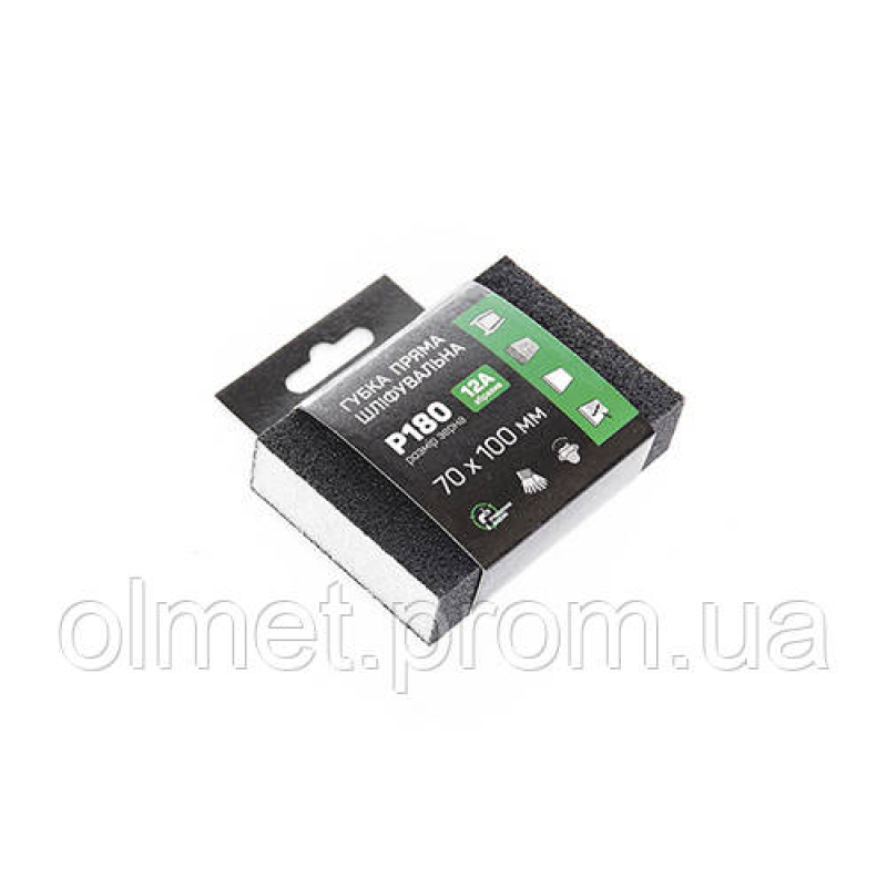 Губка шліфувальна APRO чотиристороння пряма P180