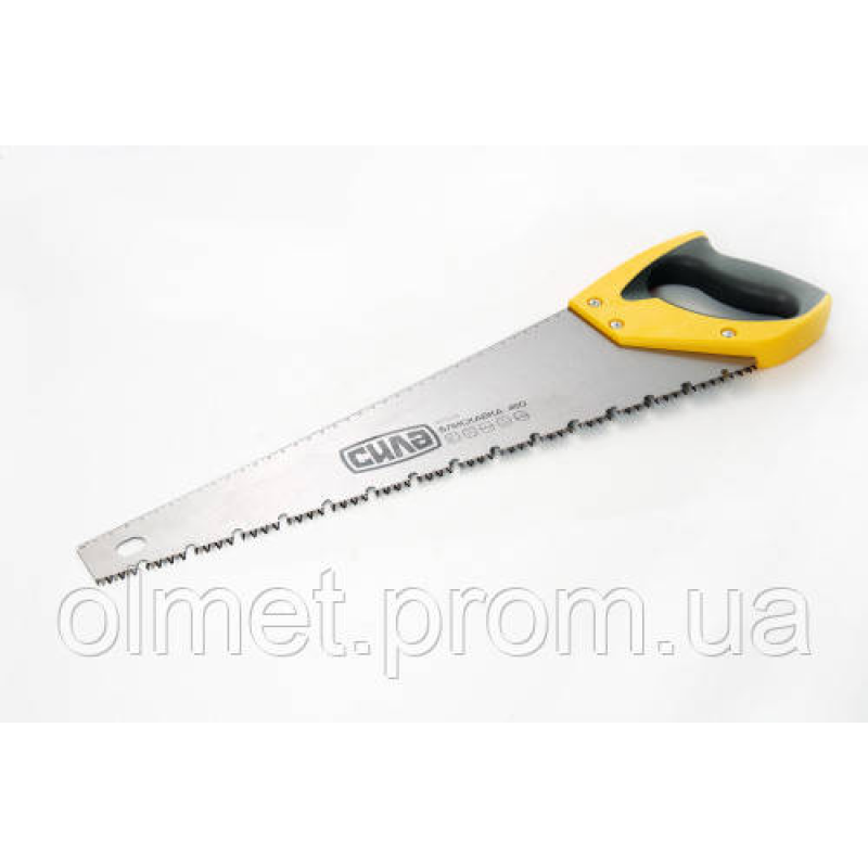 Ножівка за вологою деревиною БЛИСКАВКА 450 мм 2-компонентна ручка СІЛА Ножівка за вологою деревиною БЛИСКАВКА 450 мм 2-компонентна ручка СІЛА
