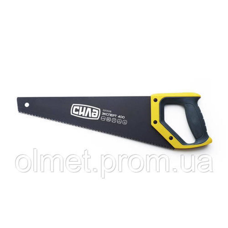 Ножівка для дерева 450 мм тефлон із пластиковою 2-компонентною ручкою СІЛА