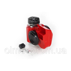 Сигнал пневматичний равлик12V 540Гц, 680 Гц 115Дб червоний (компакт) (1 шт.) WTE