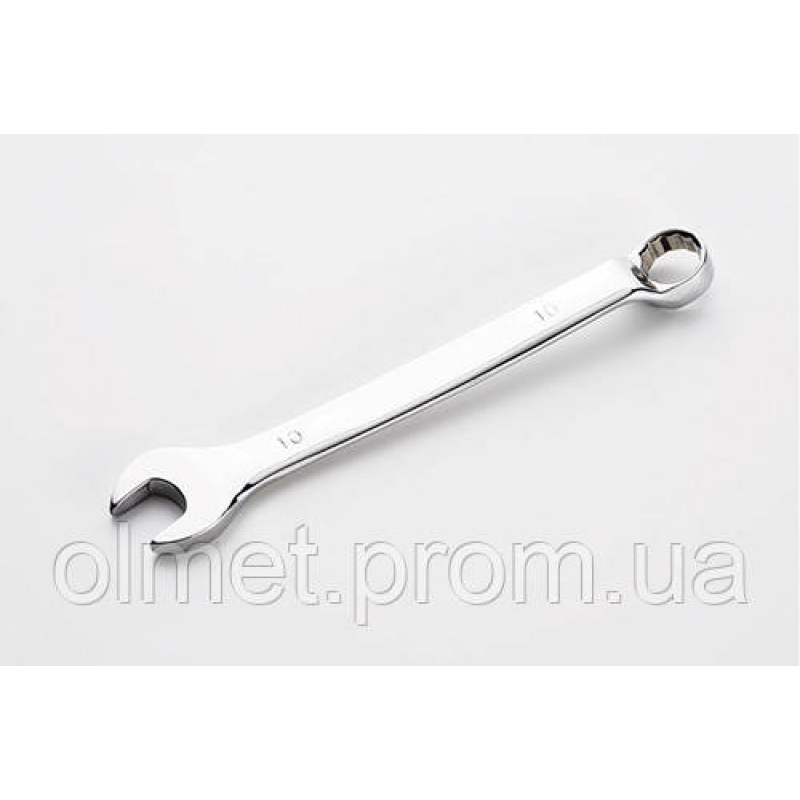 Ключ ріжково-накидний глибокий CrV 10 мм СИЛА Ключ ріжково-накидний глибокий CrV 10 мм СИЛА
