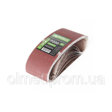 Стрічка шліфувальна нескінченна APRO P220 75×457мм (10 шт.)