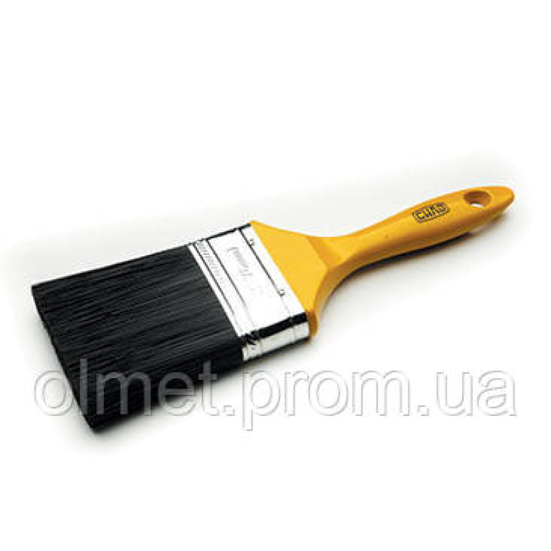 Пензель флейцовий чорний штучний ворс 3“ СИЛА