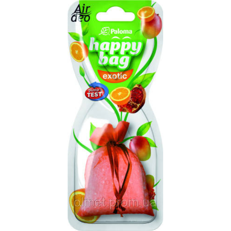 Ароматизатор Paloma Happy Bag 15 g, EXOTIC (мішочок)