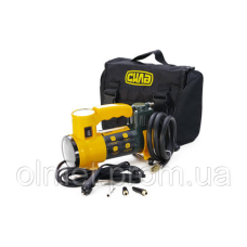 Компресор автомобільний однопоршневий (37 л/хв 7 Атм 12 А) вбудований ліхтар СІЛА