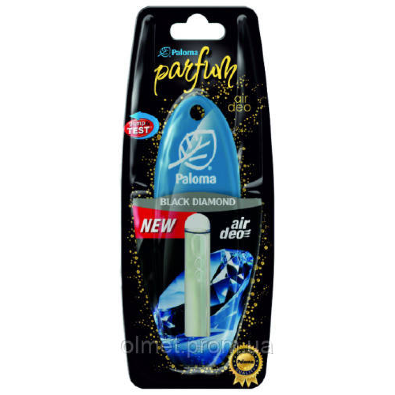 Ароматизатор Paloma Parfume 5ml, BLACK DIAMOND (підвіска з рідиною)
