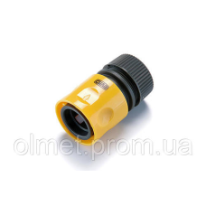 Конектор швидкознімний з аквастопом 1/2 для шланга 1/2 СИЛА