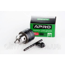 Патрон для дриля з ключем 1/2-20, 1,5-13 мм APRO