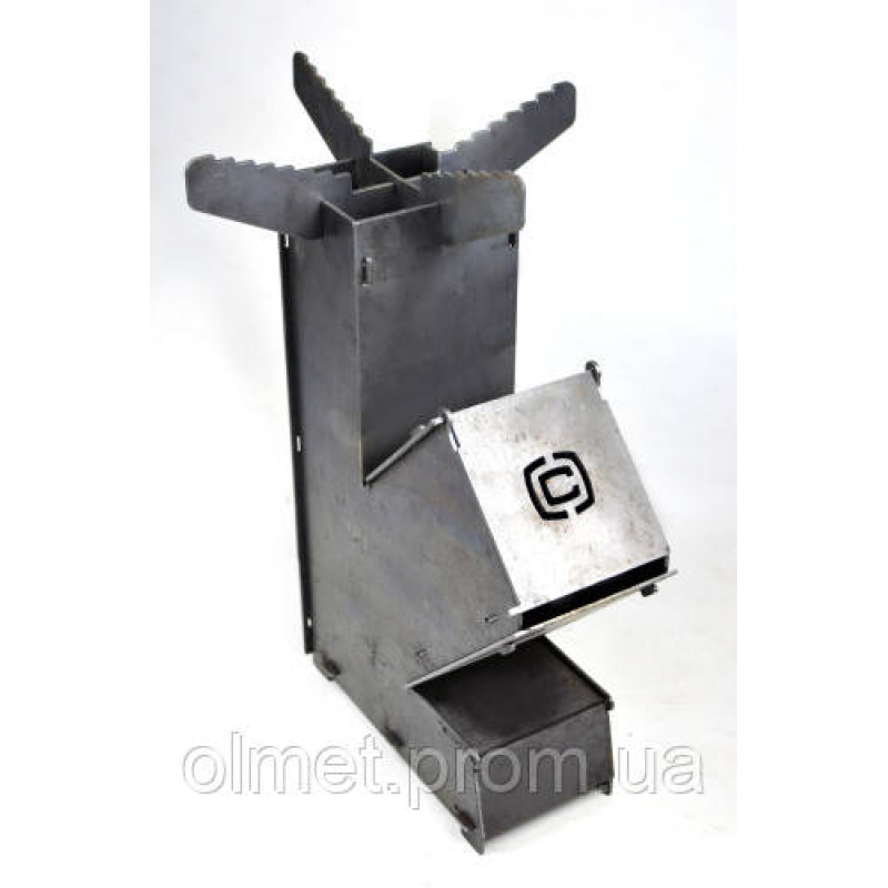 Турбо-піч розкладна, з чохлом 280х130х500 мм 3 мм СІЛА