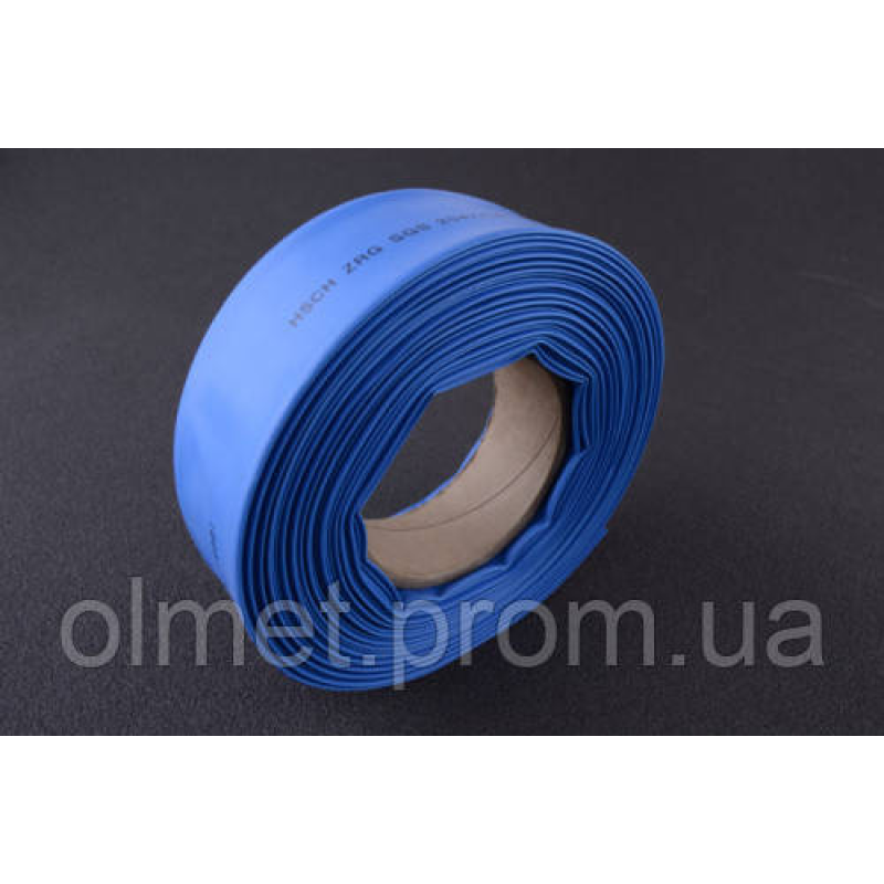 Термоусмоктувана трубка 40 мм синя 25 м APRO