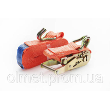 Ремінь стяжний 1,5Т 5 м х 27 мм СИЛА