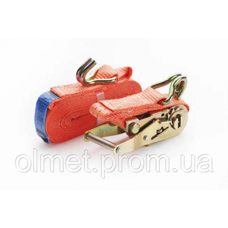 Ремінь стяжний 1,5Т 5 м х 27 мм СИЛА
