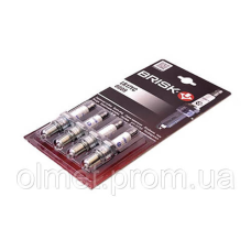 Свічки запалювання ГАЗ 2705, 3102, 3302 “ГАЗель“ Super LR17YC.4B Brisk