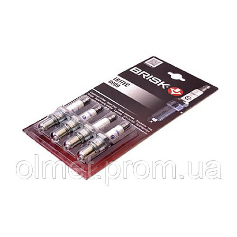 Свічки запалювання ГАЗ 2705, 3102, 3302 “ГАЗель“ Super LR17YC.4B Brisk Свічки запалювання ГАЗ 2705, 3102, 3302 “ГАЗель“ Super LR17YC.4B Brisk