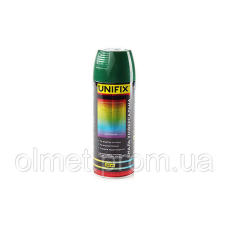 Емаль універсальна акрилова RAL 6005 Зелений мох гл. 400 мл UNIFIX